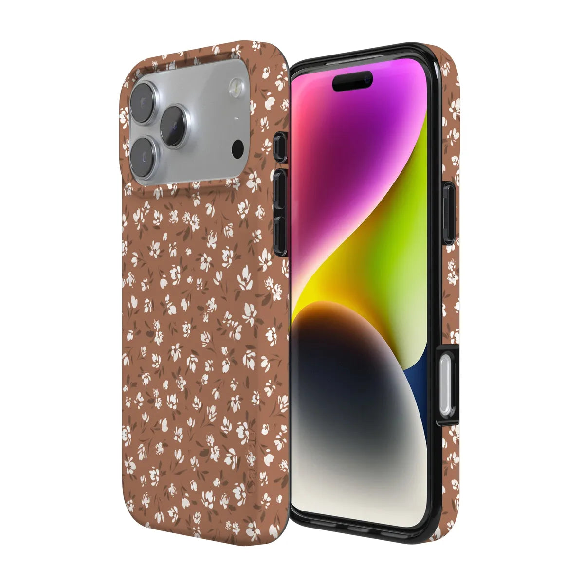 Mocha Meadow | Tiny Flowers Case