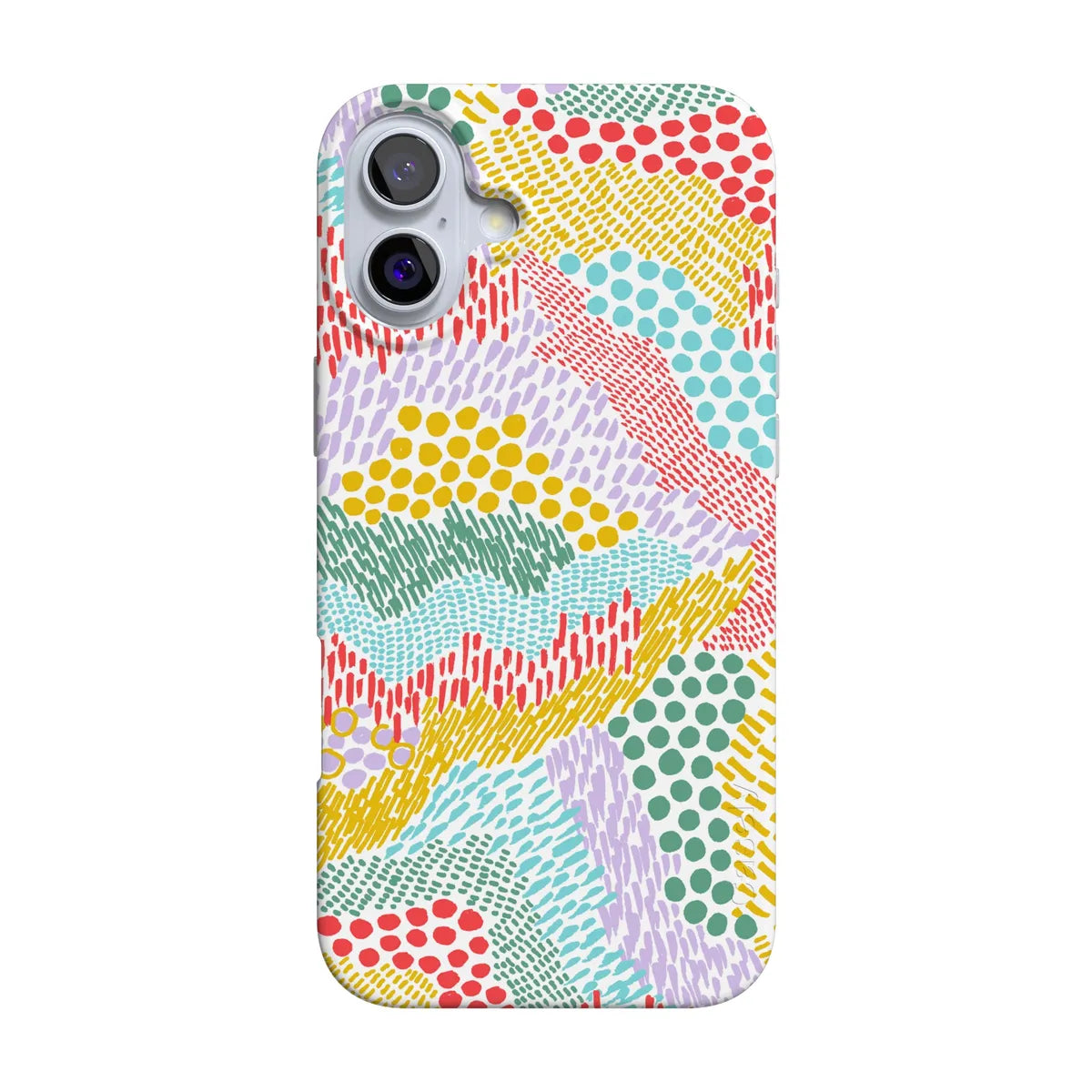 Color Me Happy | Pattern Colorblock Case