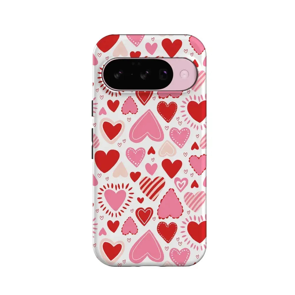 Love Struck | Heart Stickers Case