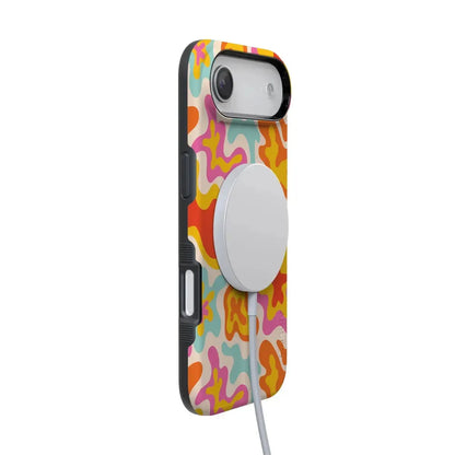 Tropical Color Splash | Abstract Retro Case
