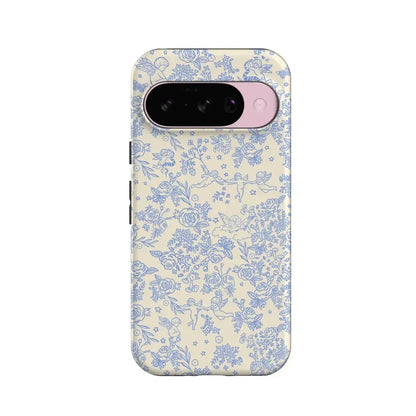 Cupid's Canvas | Periwinkle Floral Case