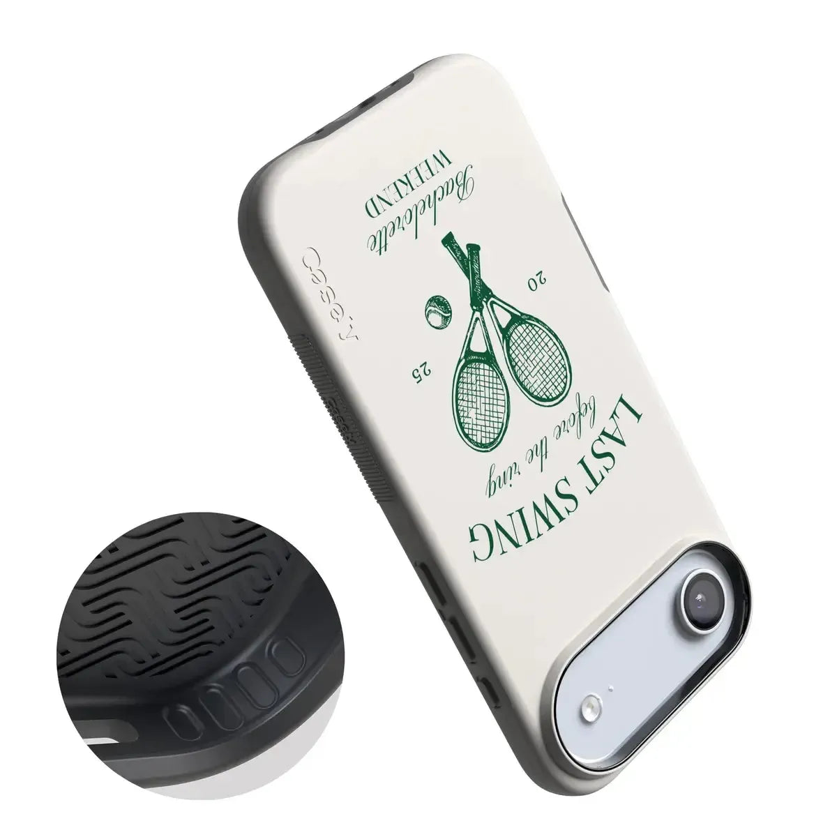 Last Swing | Off-White Bachelorette Case