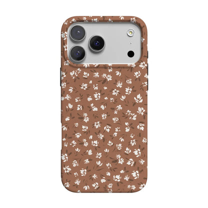 Mocha Meadow | Tiny Flowers Case