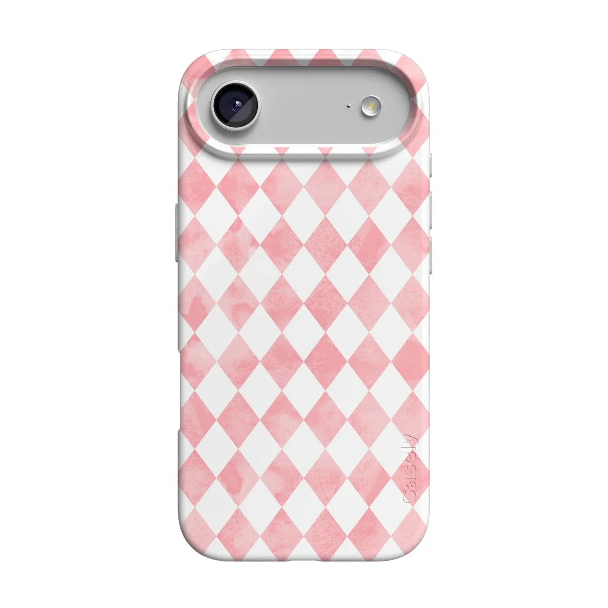 Queen of Diamonds | Pink Watercolor Case
