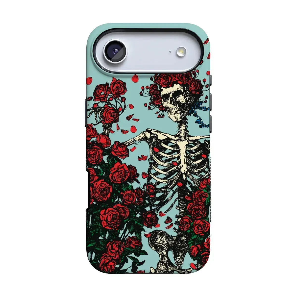 Forever Grateful | Grateful Dead Skeleton Floral Case