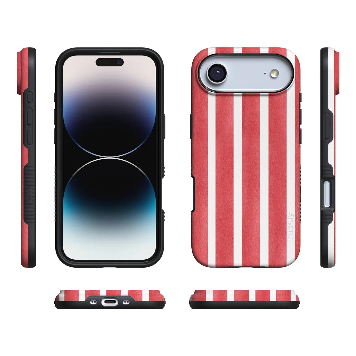 East Coast Summer | Red Stripes Case