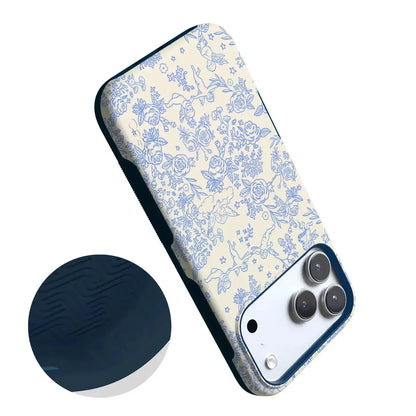 Cupid's Canvas | Periwinkle Floral Case