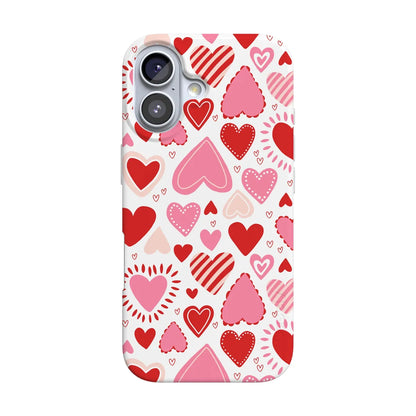 Love Struck | Heart Stickers Case