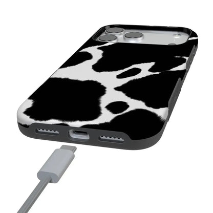 Current MOOd | Cow Print Case