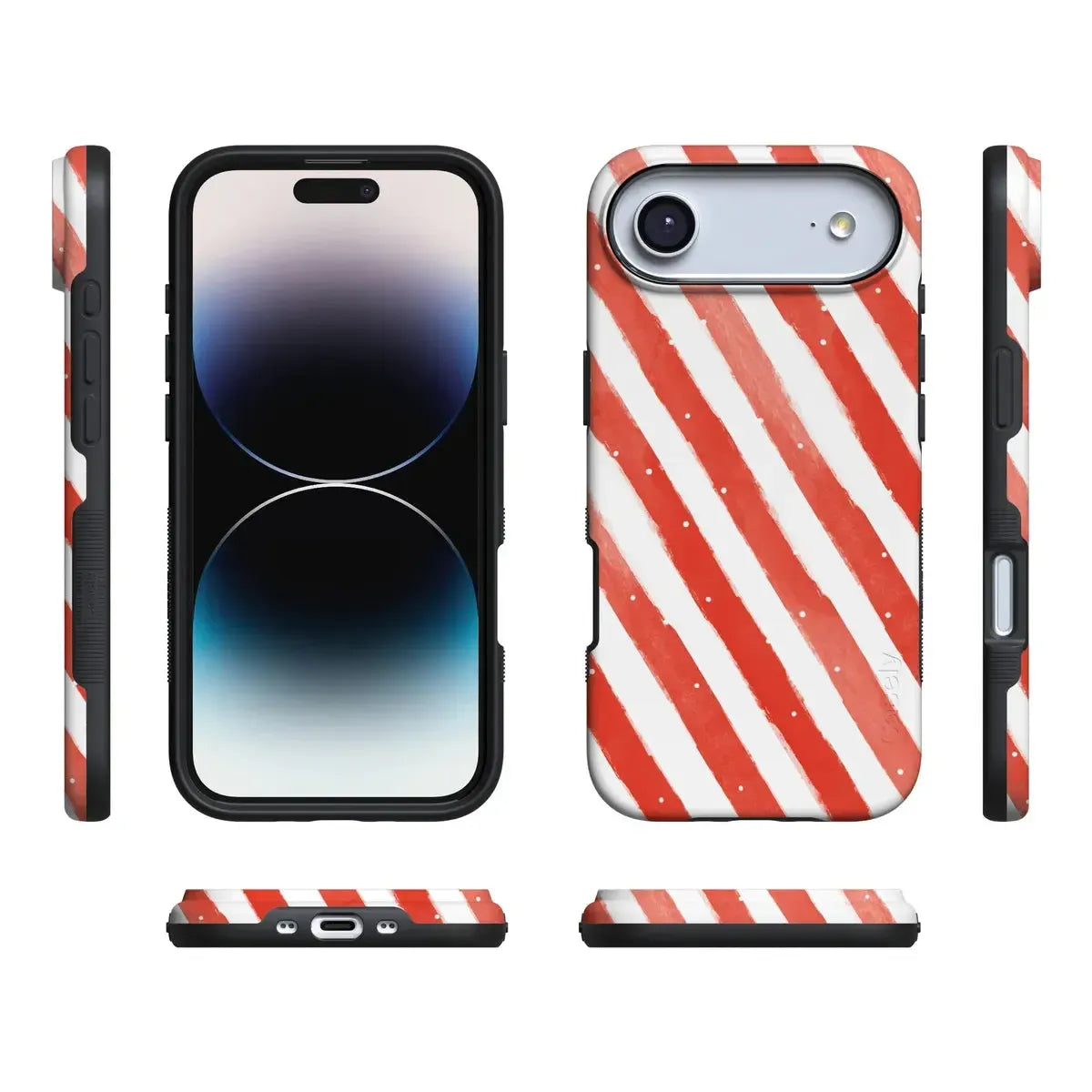 Candy Cane Lane | Peppermint Stripes Case
