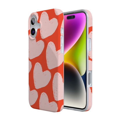 Love You More | Heart Doodle Case