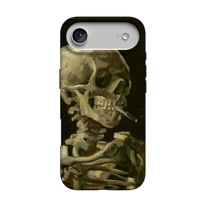 Van Gogh | Head of a Skeleton with a Burning Cigarette Phone Case