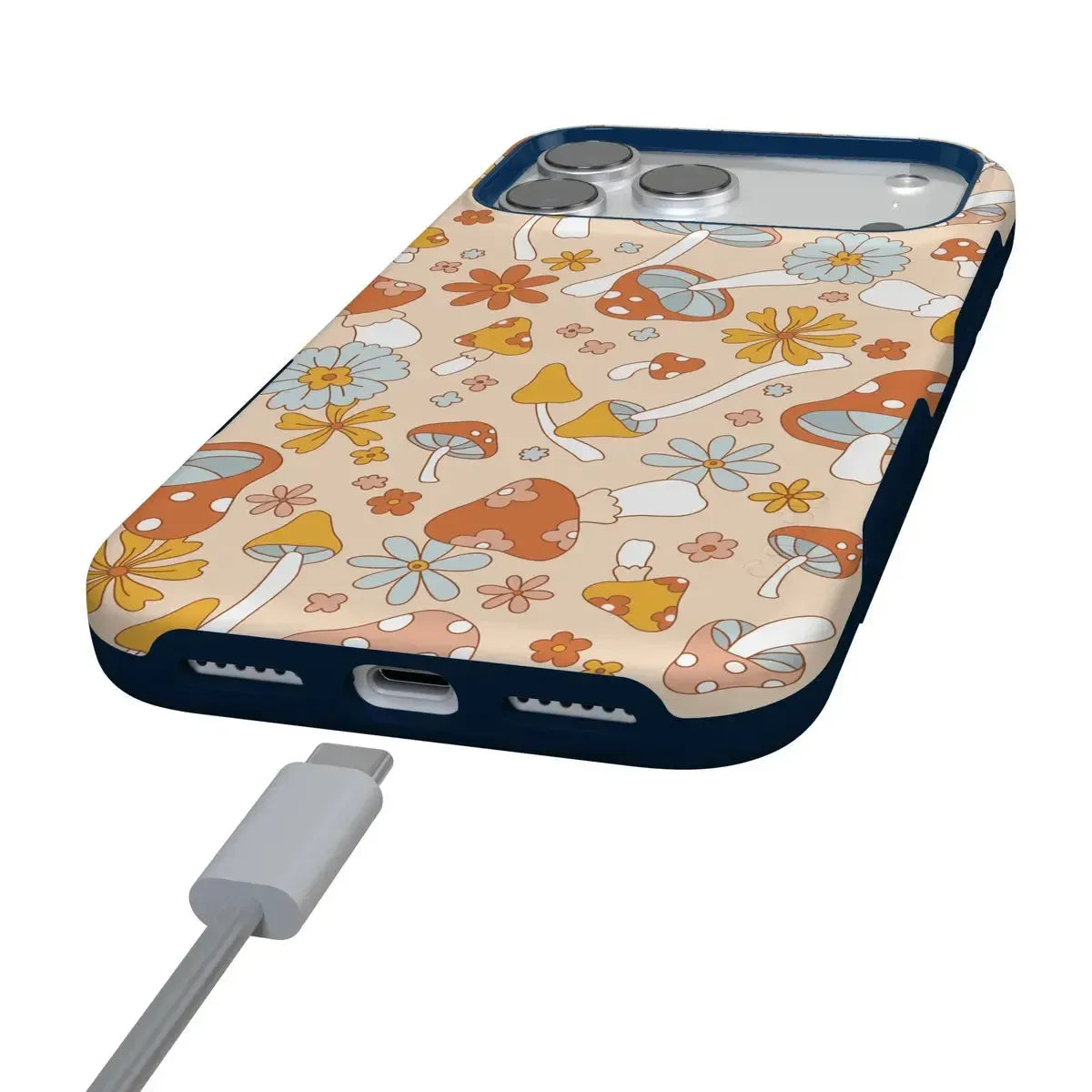 Mushroom Magic | Retro Floral Case