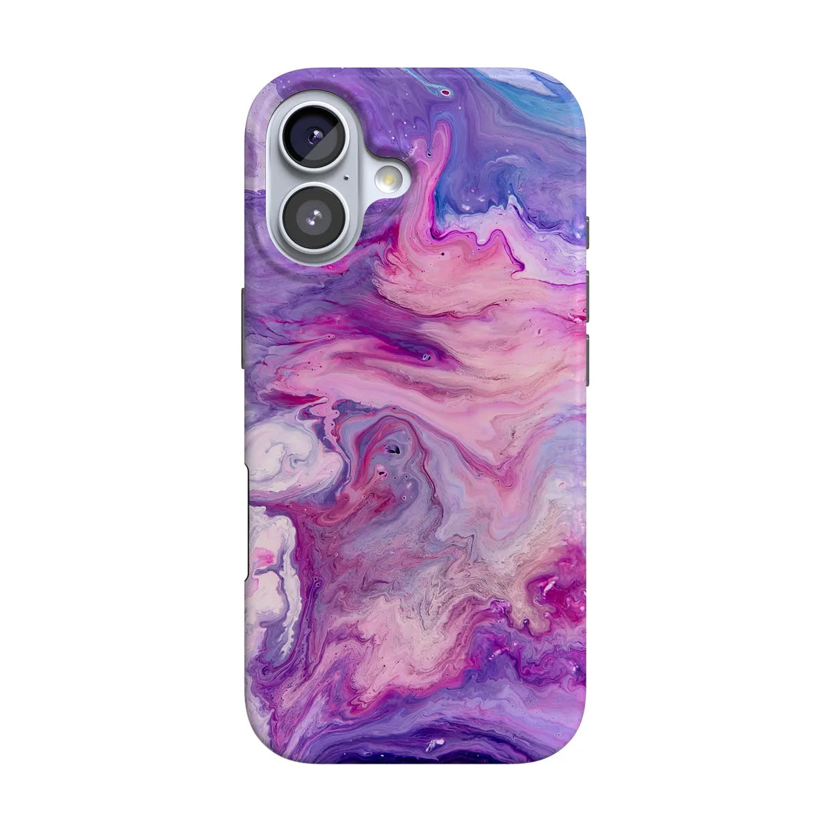 Tie Dying Over You | Purple Marble iPhone Case