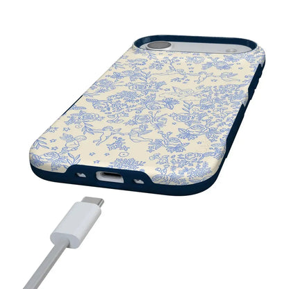 Cupid's Canvas | Periwinkle Floral Case
