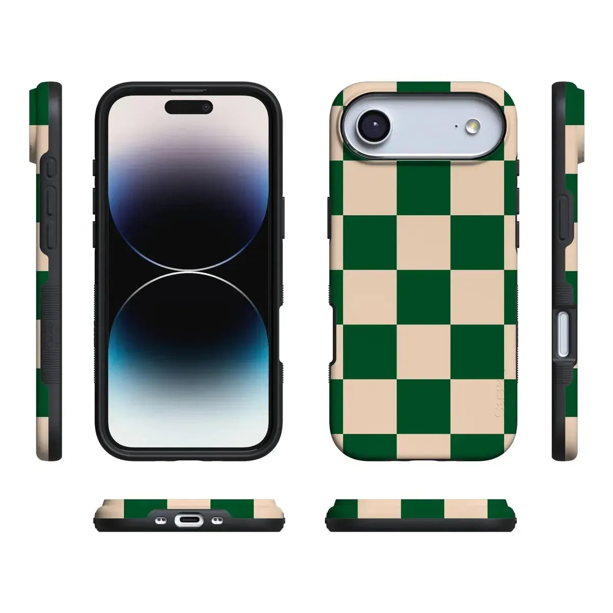 Fit Check | Green Checkerboard Case