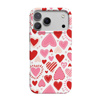 Love Struck | Heart Stickers Case