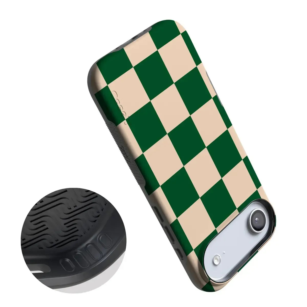 Fit Check | Green Checkerboard Case
