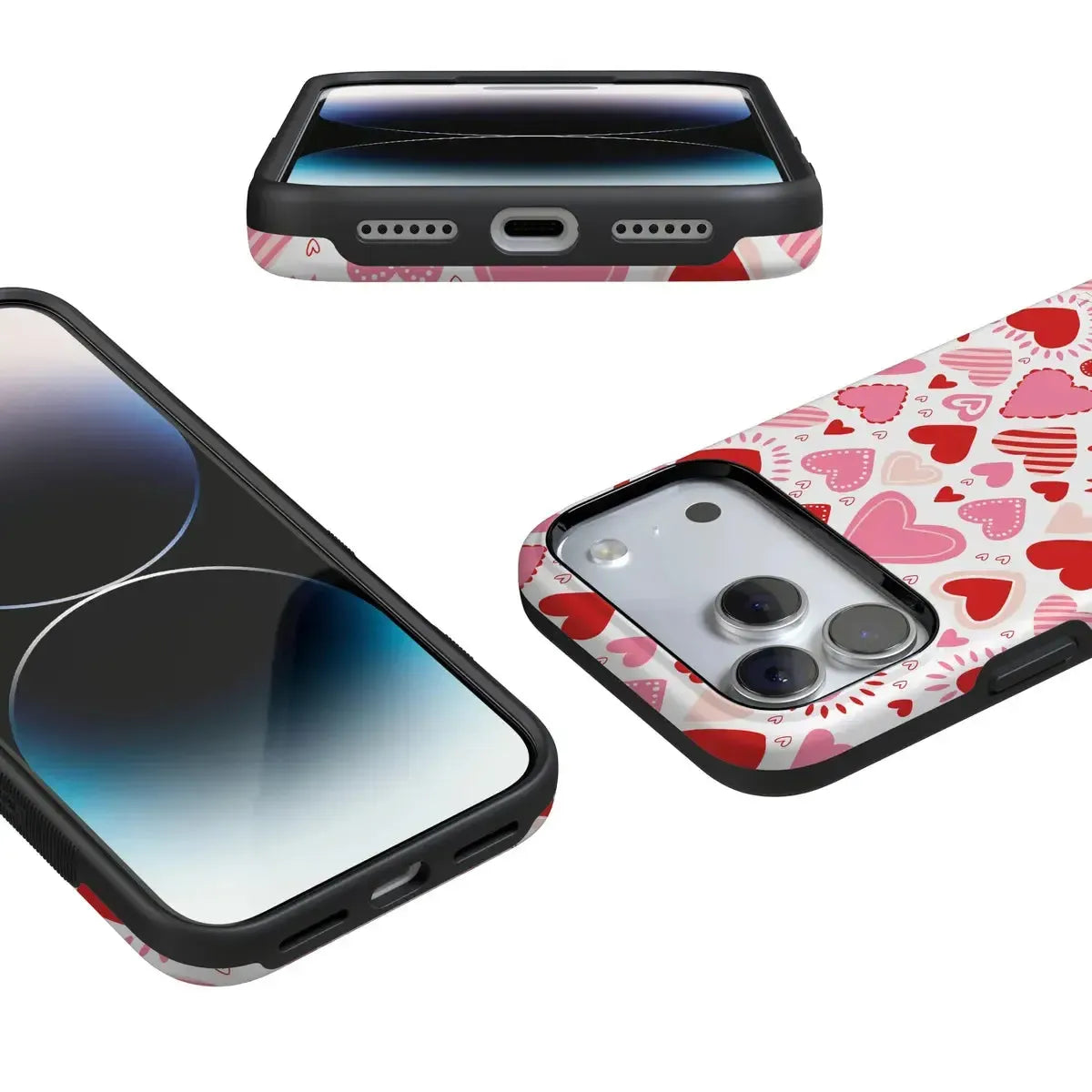 Love Struck | Heart Stickers Case