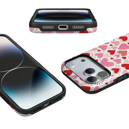 Love Struck | Heart Stickers Case