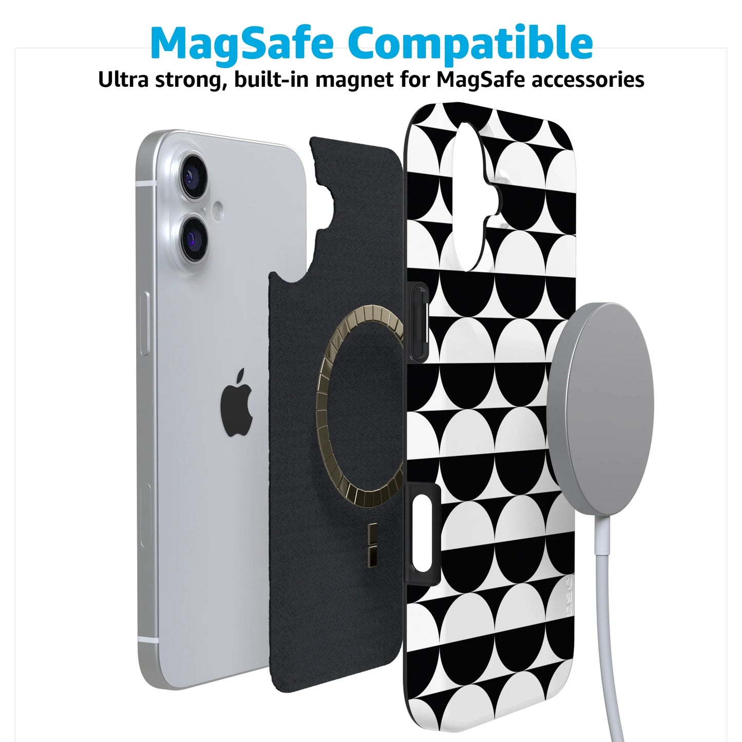 Half Moon | High Contrast Design Case