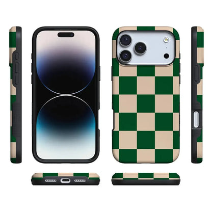 Fit Check | Green Checkerboard Case