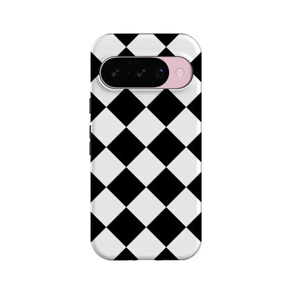 Black Checkerboard | High Contrast Design Case