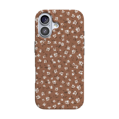 Mocha Meadow | Tiny Flowers Case