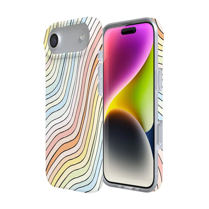 Ride The Wave | Pastel Rainbow Lined Case