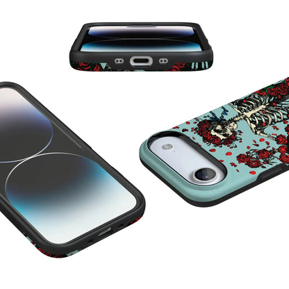 Forever Grateful | Grateful Dead Skeleton Floral Case