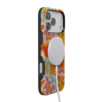 Tropical Color Splash | Abstract Retro Case
