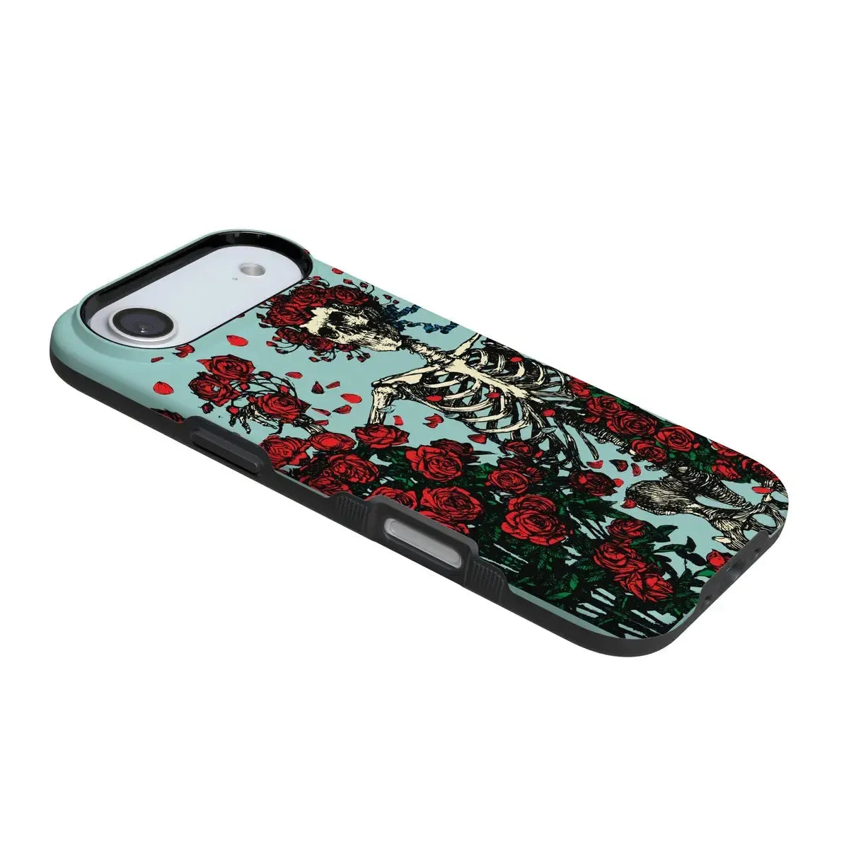 Forever Grateful | Grateful Dead Skeleton Floral Case