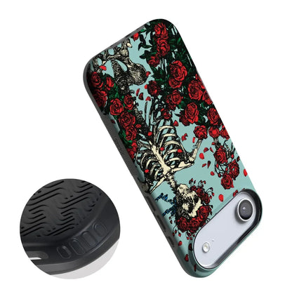 Forever Grateful | Grateful Dead Skeleton Floral Case