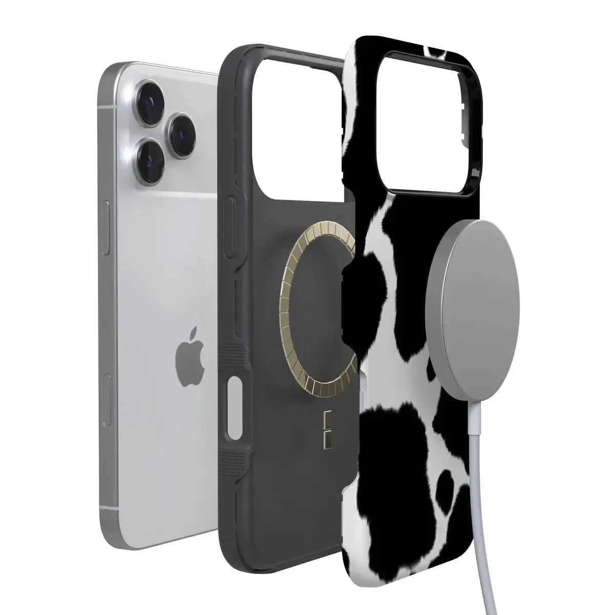 Current MOOd | Cow Print Case