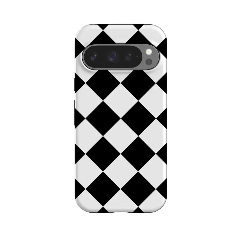 Black Checkerboard | High Contrast Design Case