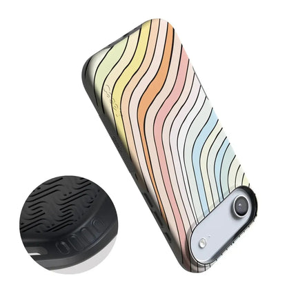 Ride The Wave | Pastel Rainbow Lined Case