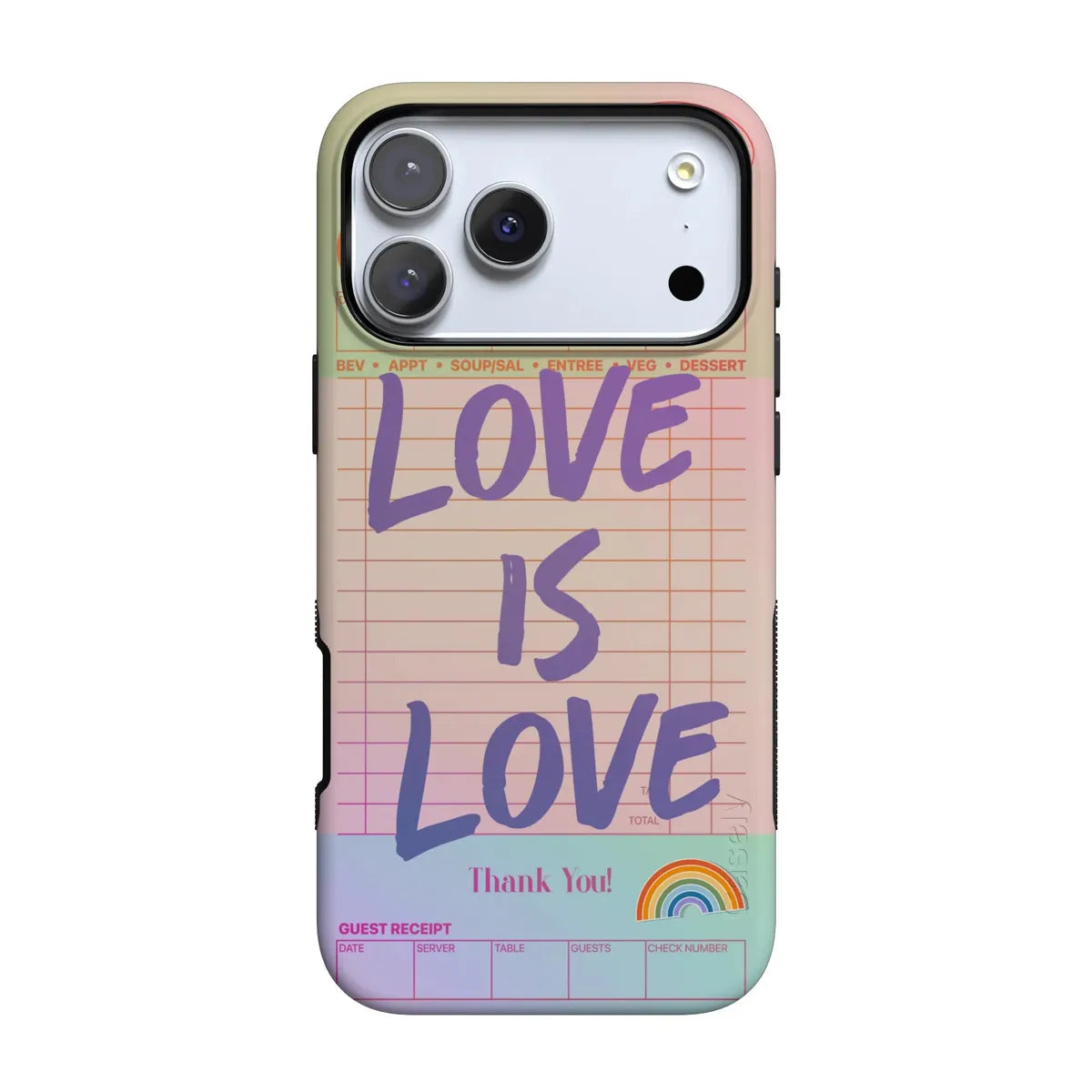 Love is Love | Guest Check Pride Case