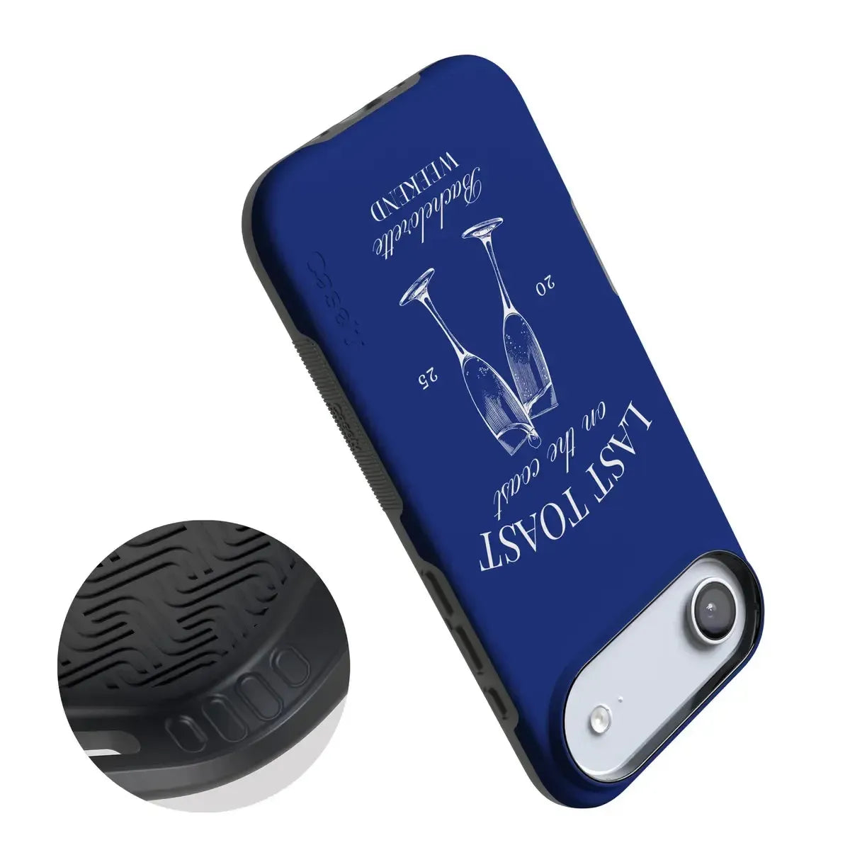 Last Toast | Blue Coastal Bachelorette Case