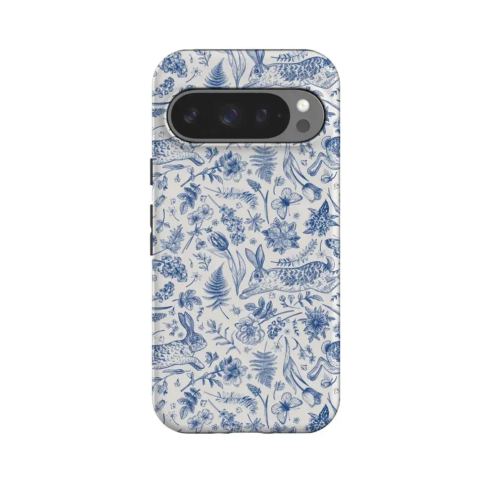 Hop & Bloom | Bunny Toile Case