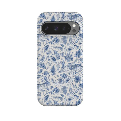 Hop & Bloom | Bunny Toile Case