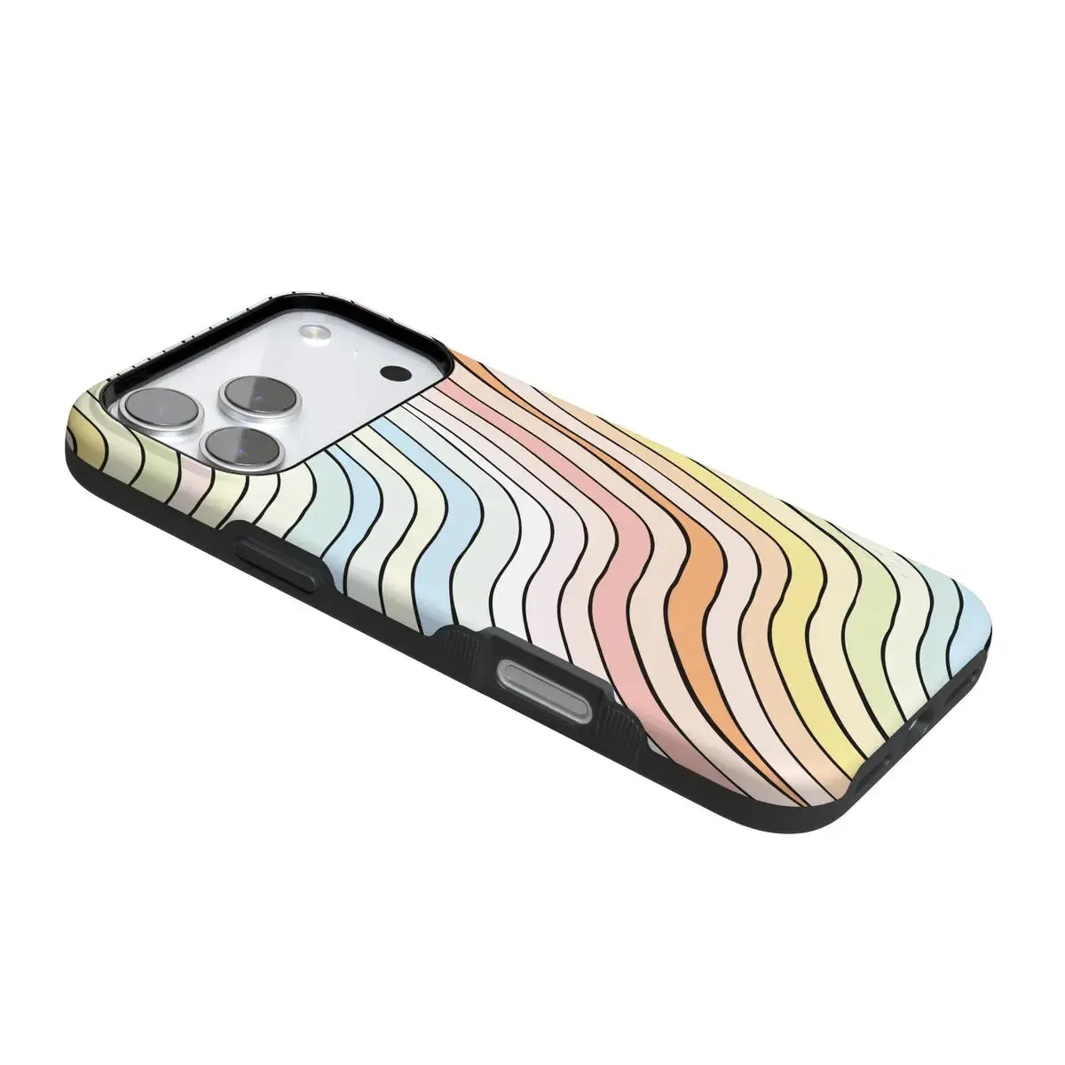 Ride The Wave | Pastel Rainbow Lined Case