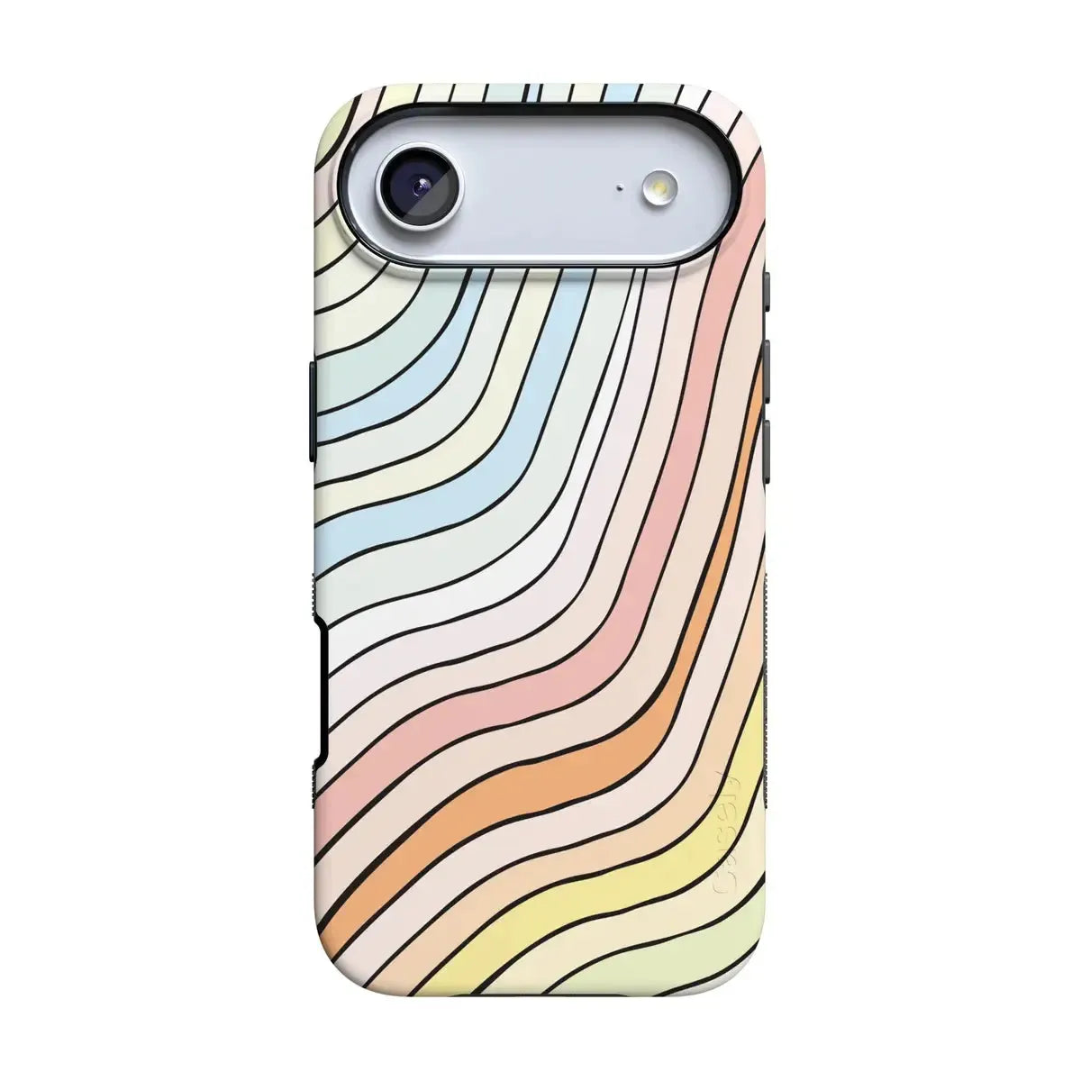 Ride The Wave | Pastel Rainbow Lined Case