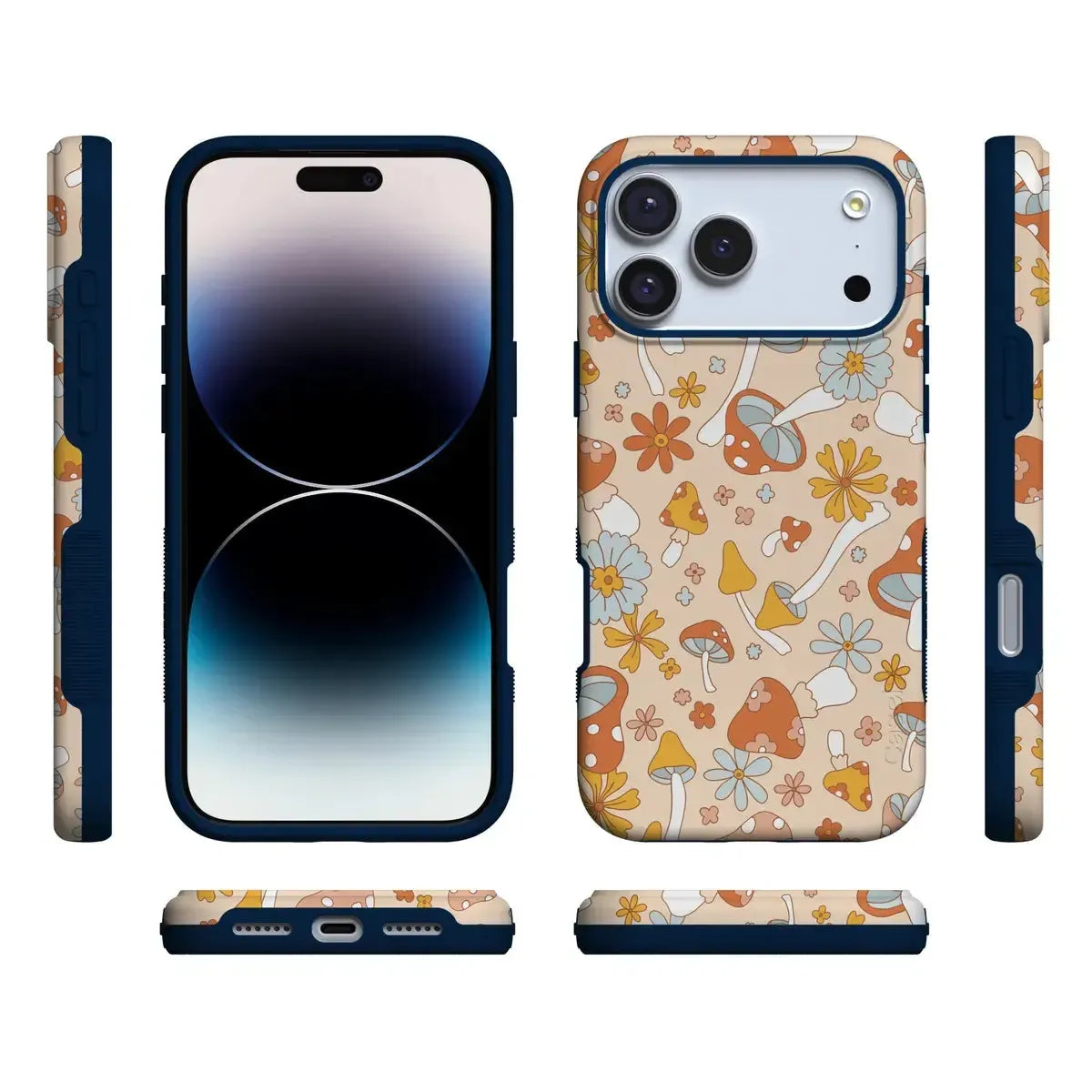 Mushroom Magic | Retro Floral Case