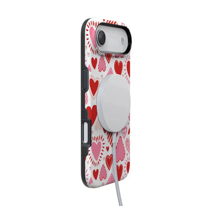 Love Struck | Heart Stickers Case