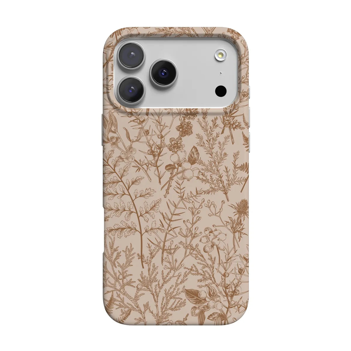 Beige Garden | Neutral Floral Case
