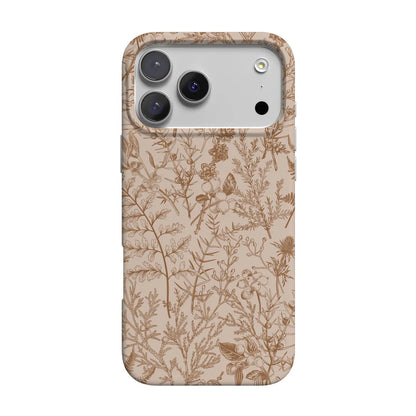Beige Garden | Neutral Floral Case