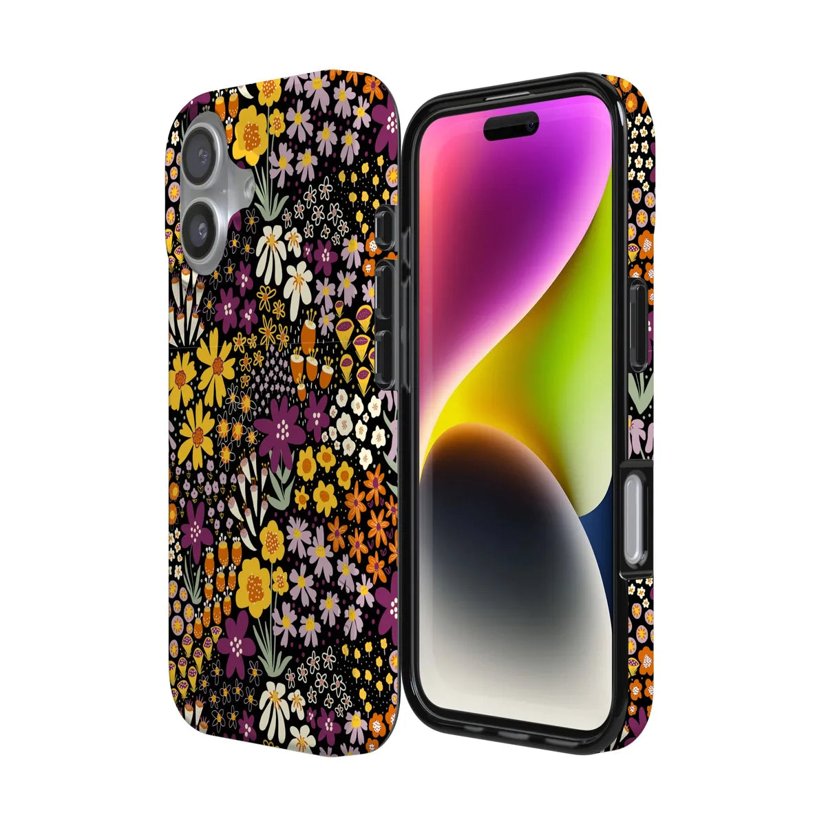 Falling for You | Plum Floral Case