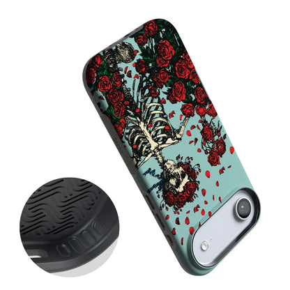 Forever Grateful | Grateful Dead Skeleton Floral Case