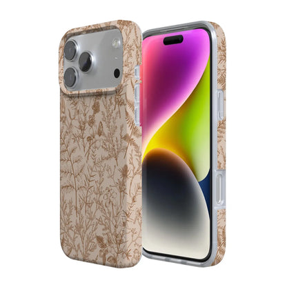 Beige Garden | Neutral Floral Case