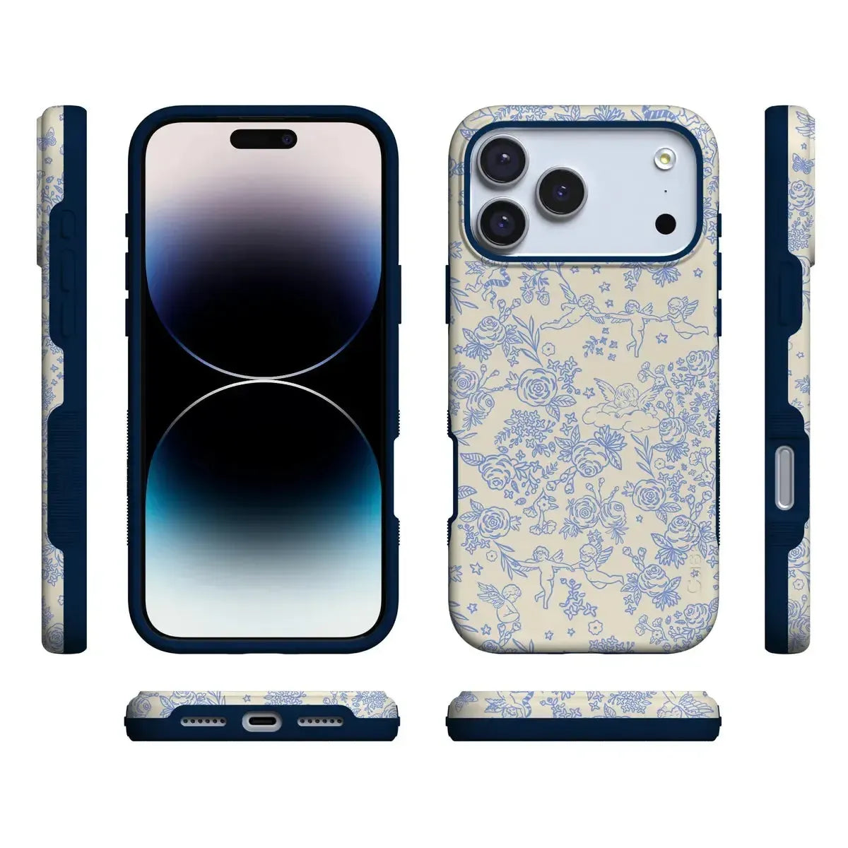 Cupid's Canvas | Periwinkle Floral Case